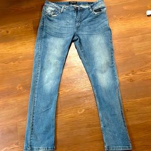 Kenneth Cole Mens Slim Fit Jeans 36x32